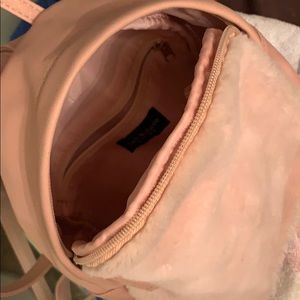 pink mini backpack